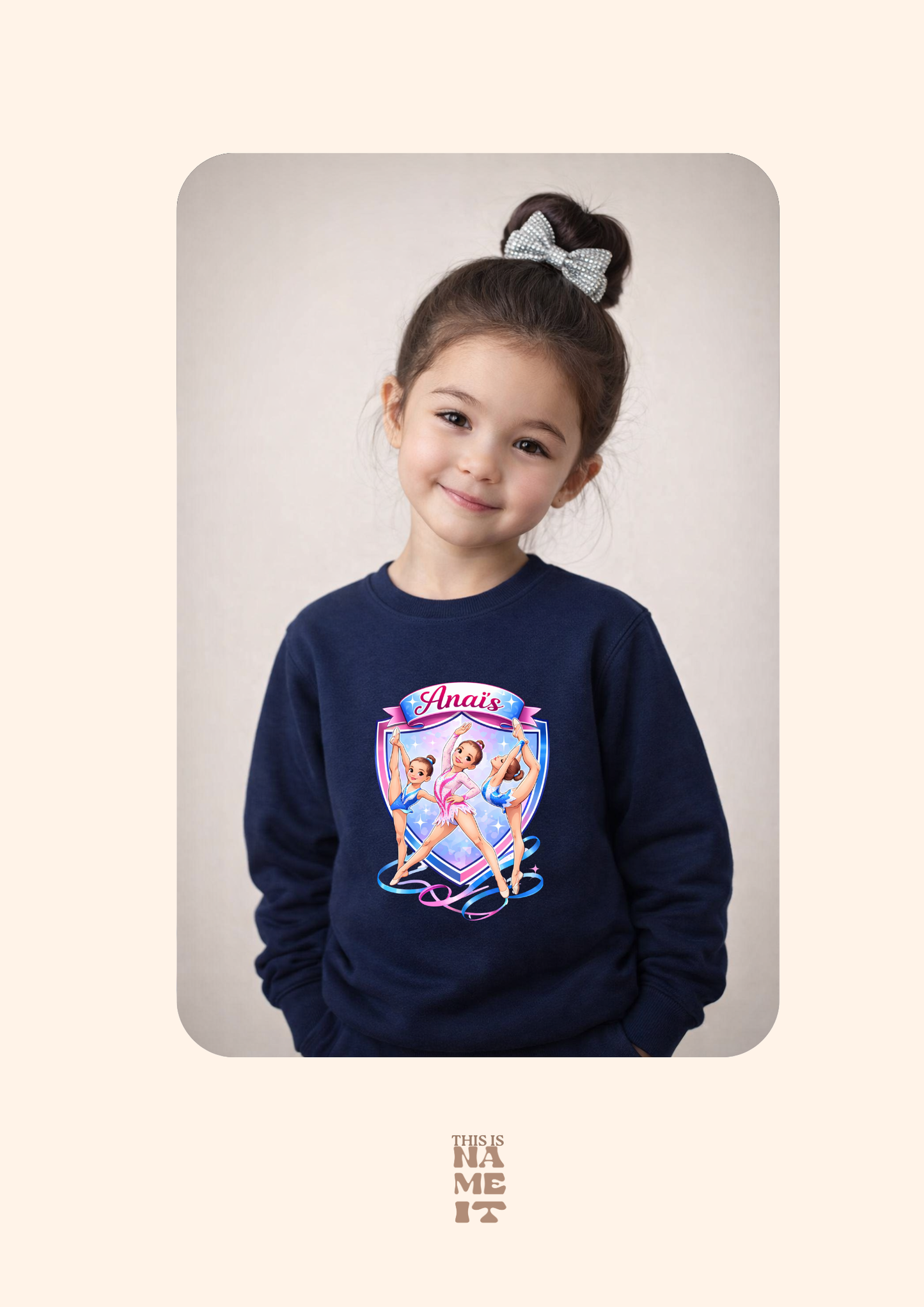 Dessuadora personalitzada de gimnàstica rítmica ✨