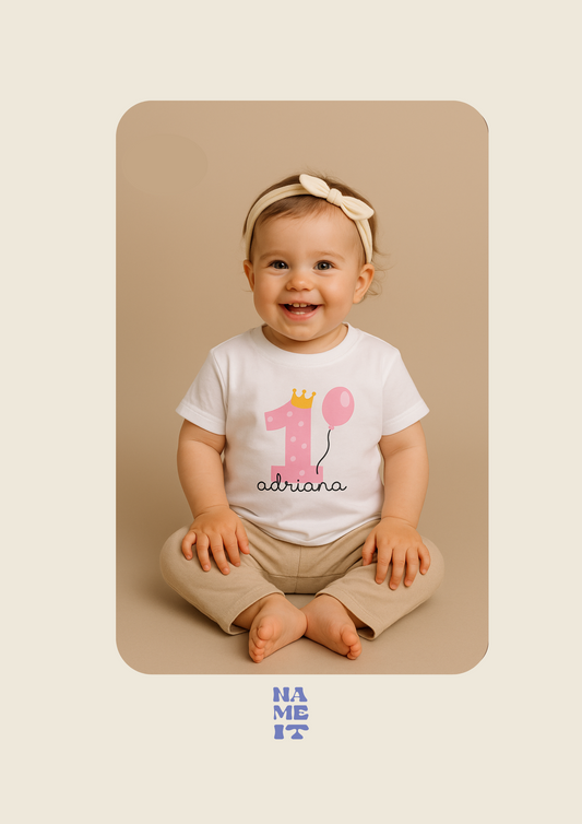 Personalized birthday t-shirt