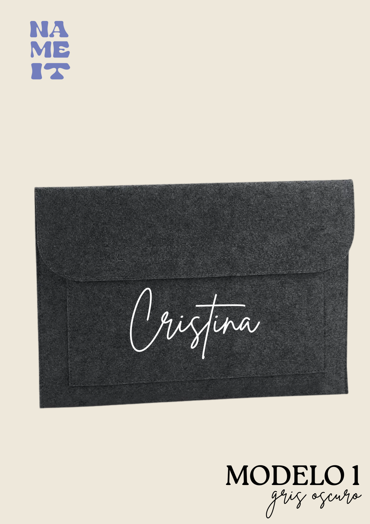 Personalized laptop sleeve