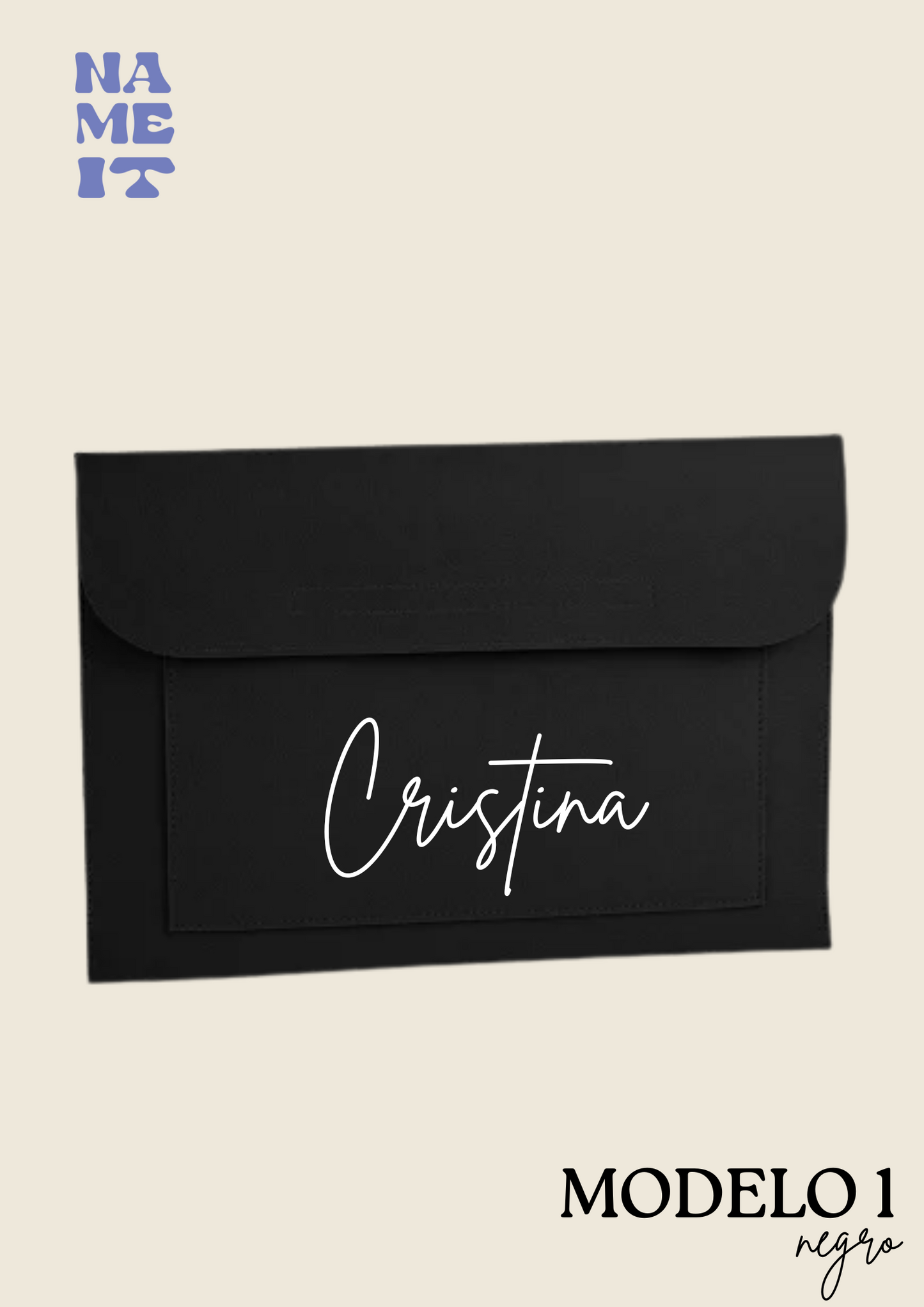 Personalized laptop sleeve