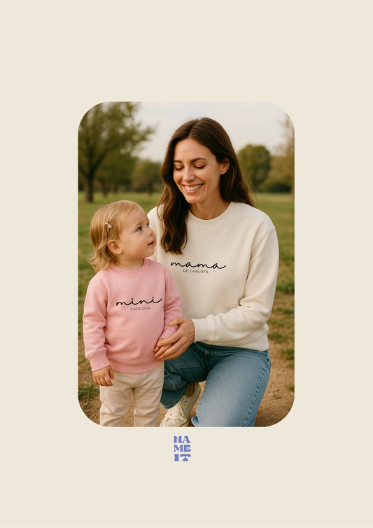 "Mama &amp; Mini" sweatshirt 