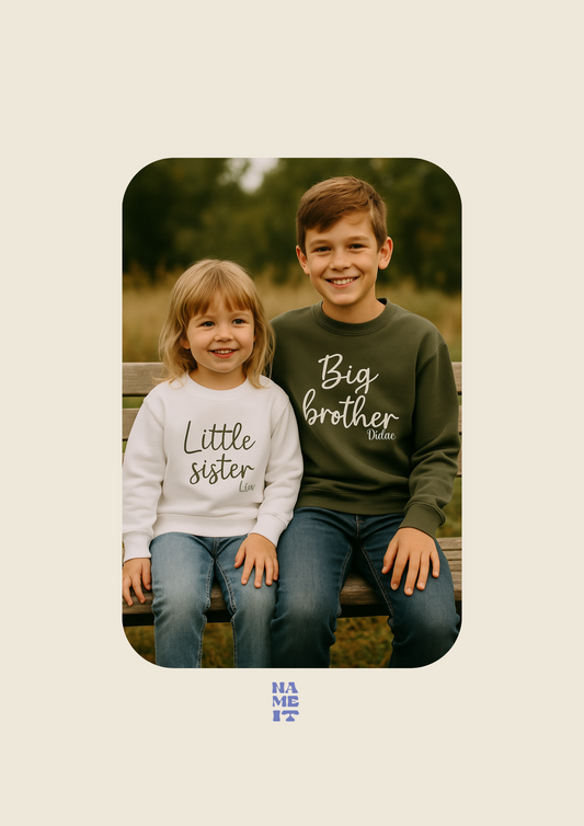 Big Sister &amp; Little Sister Sweatshirt